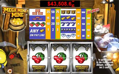 Mega Money Mine Slots Screenshot