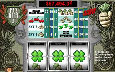 Pay Dirt Slots Screenshot