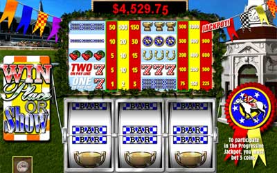 Win Place Or Show Slots Screenshot