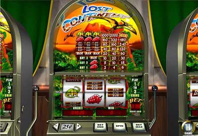 Lost Continent Slots Screenshot