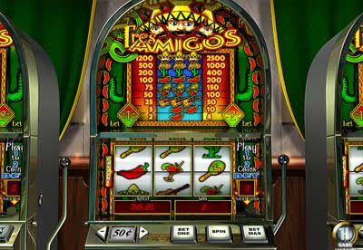 Tres Amigos Slots Screenshot